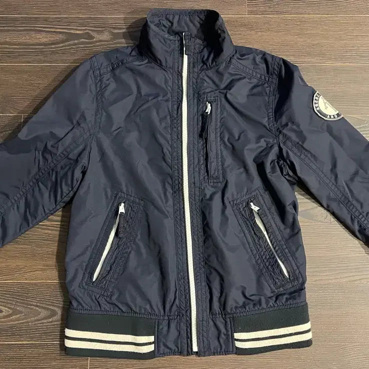 [BUNJANG] Abercrombie Navy Blouson Jacket / 아베크롬비 네이비 블루종 점퍼 바람막이 S