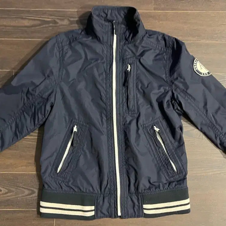 [BUNJANG] Abercrombie Navy Blouson Jacket / 아베크롬비 네이비 블루종 점퍼 바람막이 S