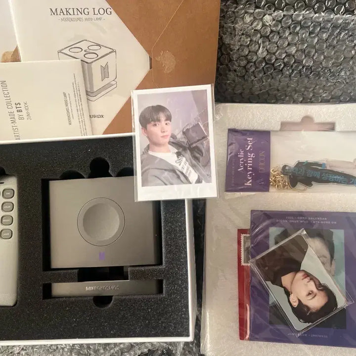 방탄 bts 정국 무드등+미개봉 디아이콘 정국 jungkook 일괄