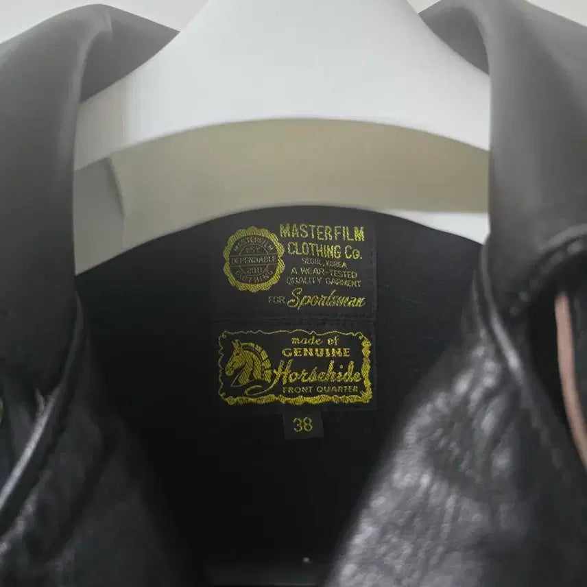 [BUNJANG] Masterfilm Leather Togs Jacket / 마스터필름 레더토그스 38