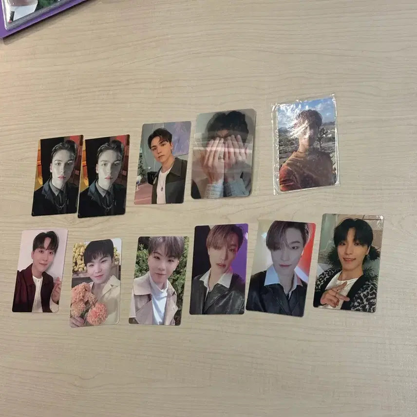 세븐틴 버논 도겸 승관 우지 찬 포토카드 일괄