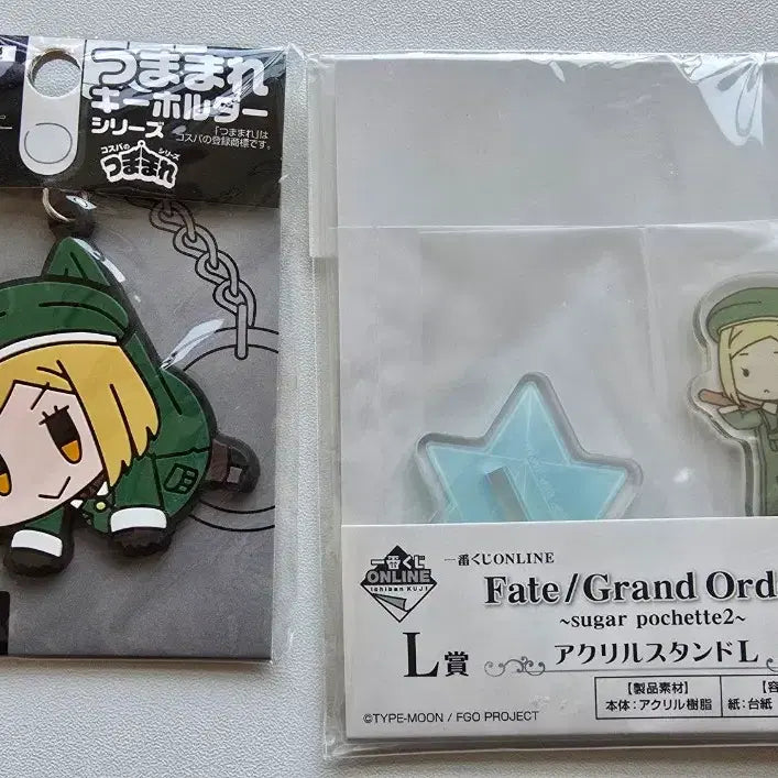 [BUNJANG] FGO 페그오 폴 버니언 넨도로이드 + 스트랩 아크릴스탠드 세트 / FGO 페그오 폴 버니언 넨도로이드 + 스트랩 아크릴스탠드 세트