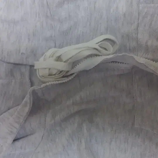 [BUNJANG] Ably Oversized Crop Hoodie White / 에이블리 오버핏 크롭 후드 백염