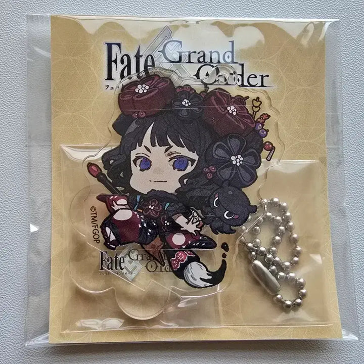 [BUNJANG] Fate/Grand Order Katsushika Hokusai Acrylic Keyring and Figure Set / FGO 페그오 카츠시카 호쿠사이 큥캬라 + 아크릴키링 세트
