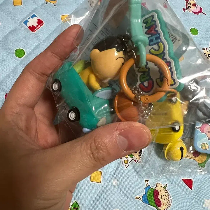 [BUNJANG] Crayon Shin-chan Car Keyring / 짱구 맹구 자동차 키링