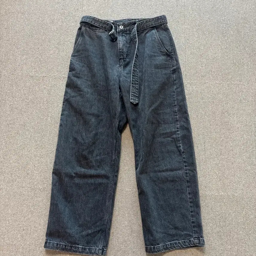 [BUNJANG] Artifacts Belted Denim M / 아트이프액츠 벨티드데님 M
