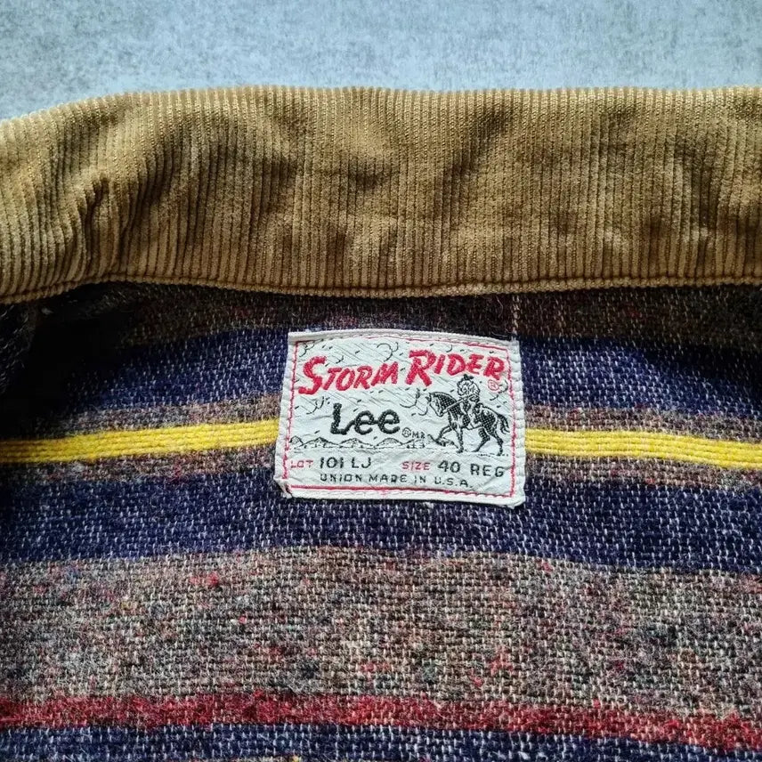 [BUNJANG] Lee 101LJ Storm Rider Denim Jacket / 60s USA Lee 101lj Storm Rider Denim Jkt