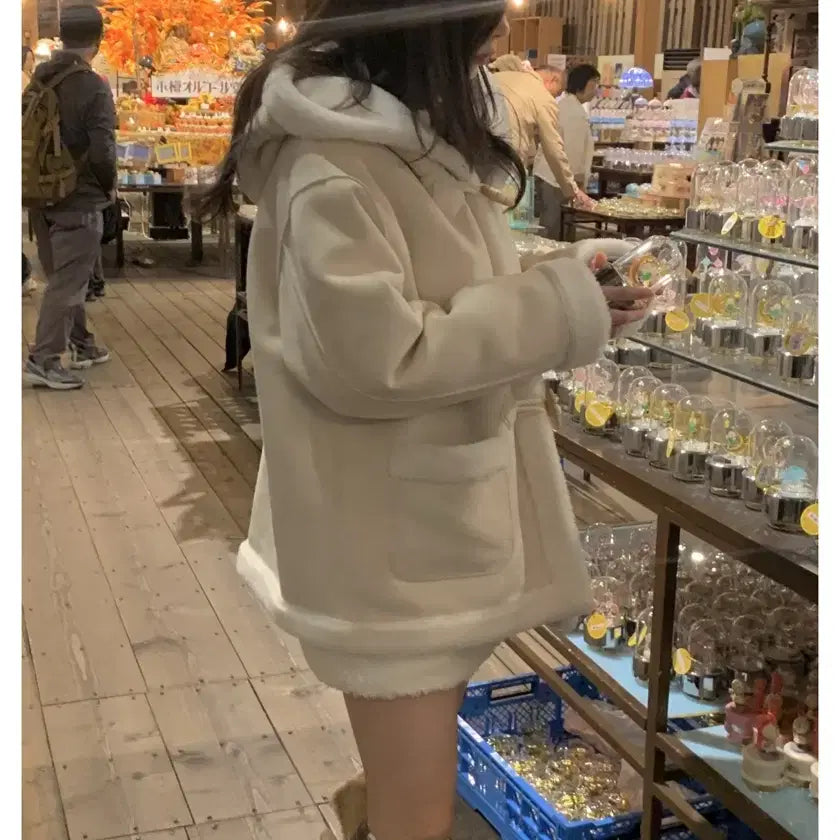 [BUNJANG] Marion Shearling Toria Reversible Mustang / 메리온 시어링 토리아 리버시블 무스탕