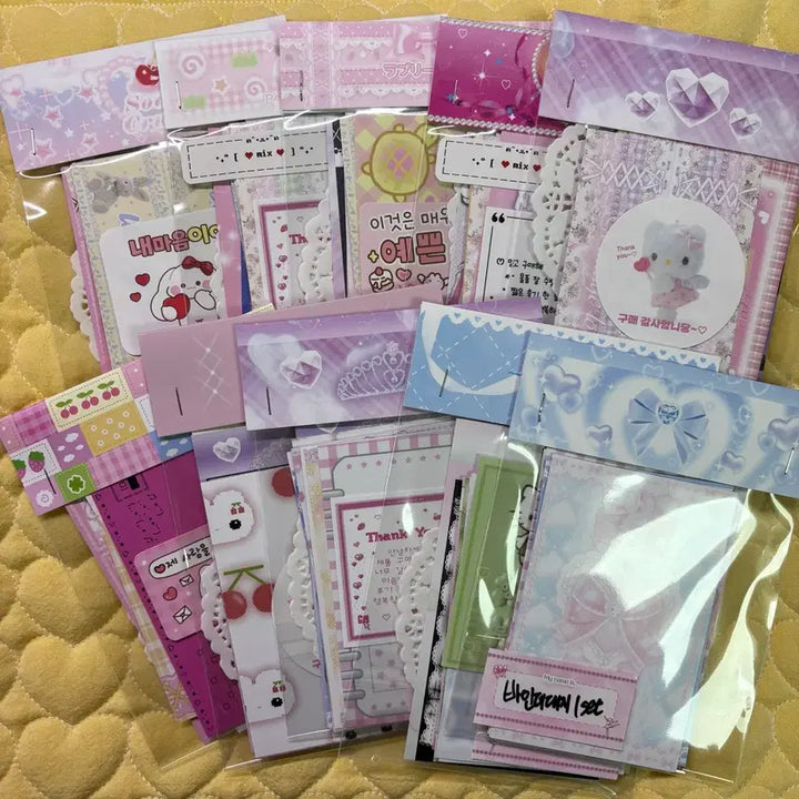 [BUNJANG] Binder Index Card Set / 2+1) 바인더대지 헤더택 인덱스대지 믹스 포장 판매계