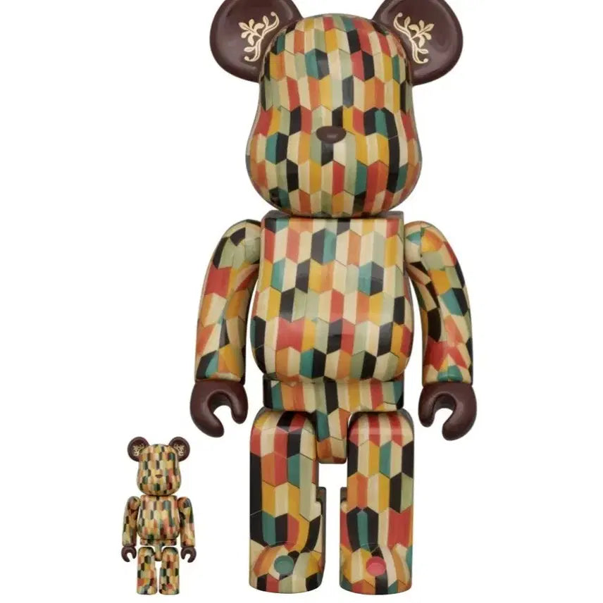 [BUNJANG] Bearbrick Hexagonal Wooden Figure Sealed / 육각기목 베어브릭 미개봉