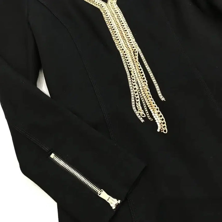 [BUNJANG] Imported Bead Chain Dress (Size 55-55.5) / 수입 비즈체인 원피스 55~55반