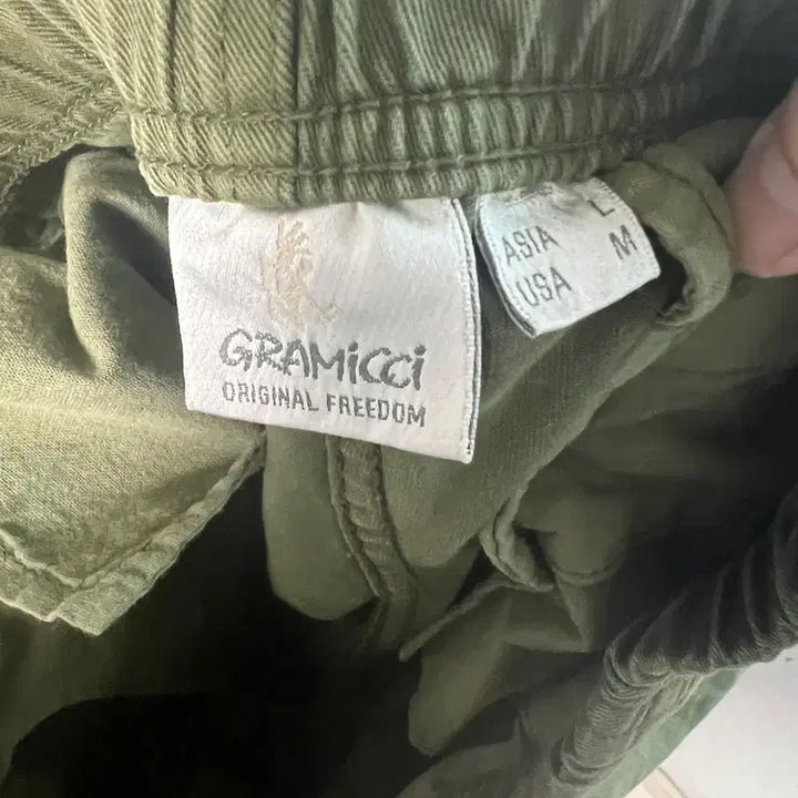 [BUNJANG] Gramicci Olive Pants (Size L) / 그라미치 일반 팬츠 올리브 L
