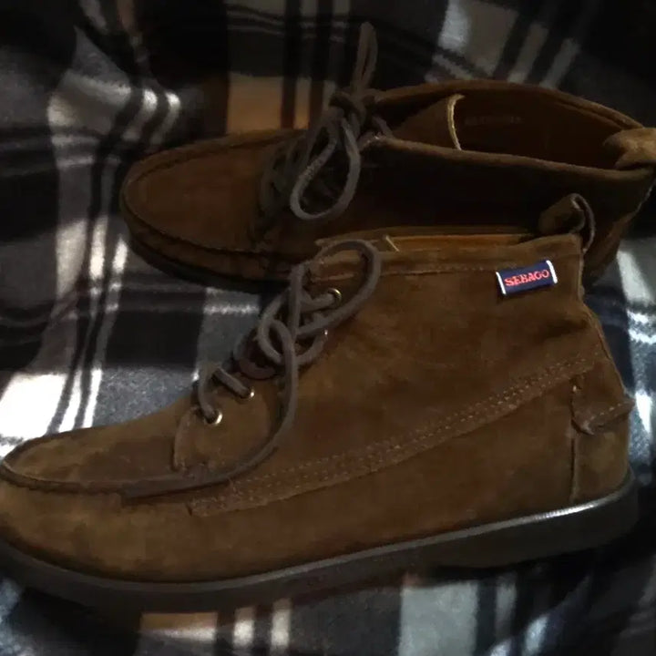 [BUNJANG] Sebago Suede Mid Boat Boots / 세바고 스웨이드 미들 보트부츠