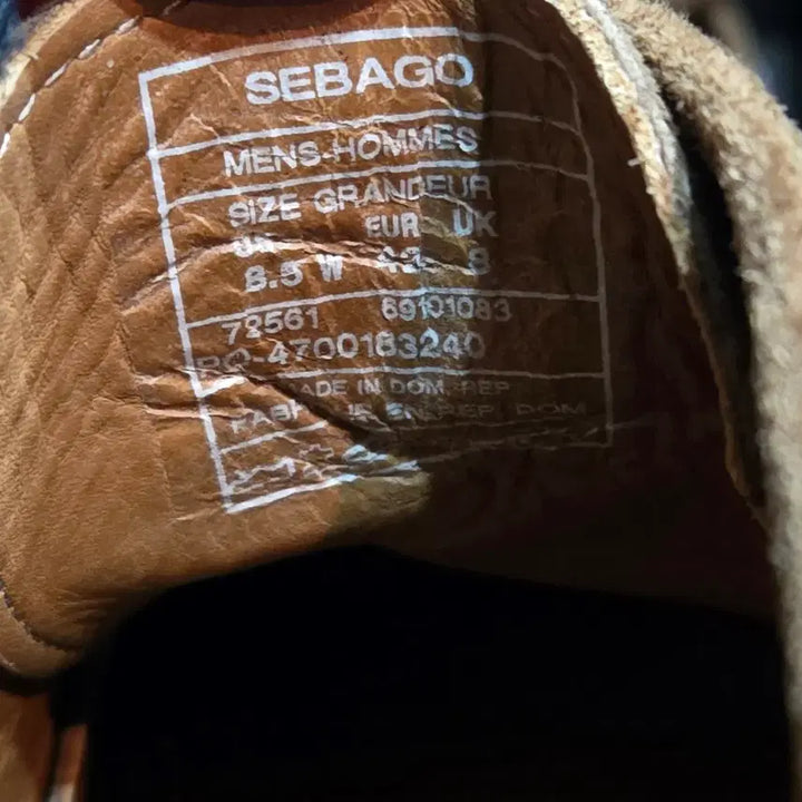 [BUNJANG] Sebago Suede Mid Boat Boots / 세바고 스웨이드 미들 보트부츠