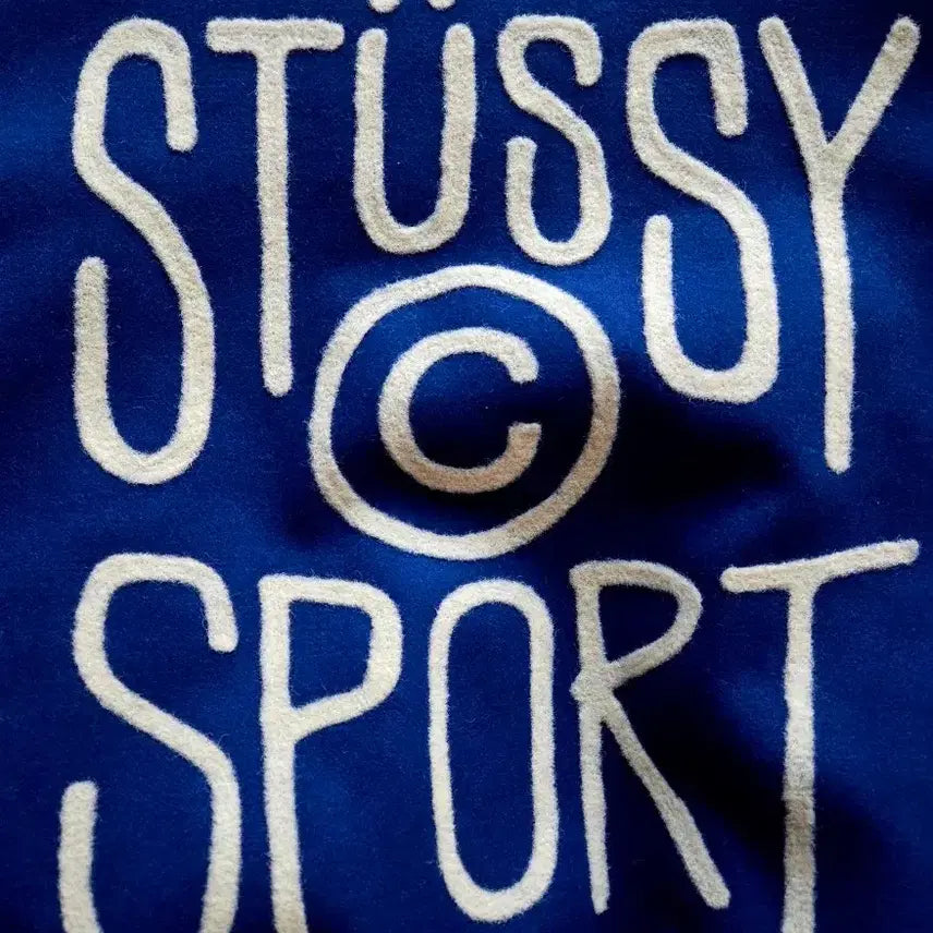[BUNJANG] Stussy Sports Melton Varsity Jacket / [XL] 스투시 스포츠 멜튼 바시티 재킷