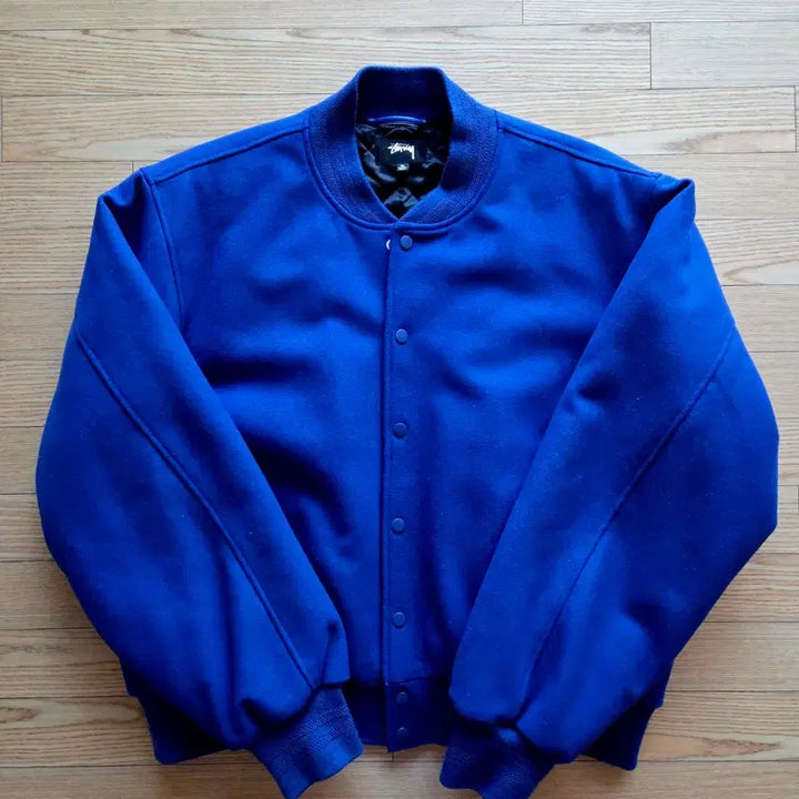 [BUNJANG] Stussy Sports Melton Varsity Jacket / [XL] 스투시 스포츠 멜튼 바시티 재킷