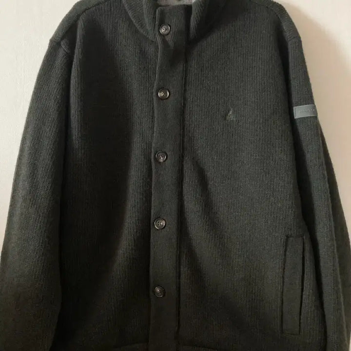 [BUNJANG] Beanpole Men's Windproof Lined Knit Jacket XL / 빈폴 남성 방풍안감 풀집업 니트 자켓 XL