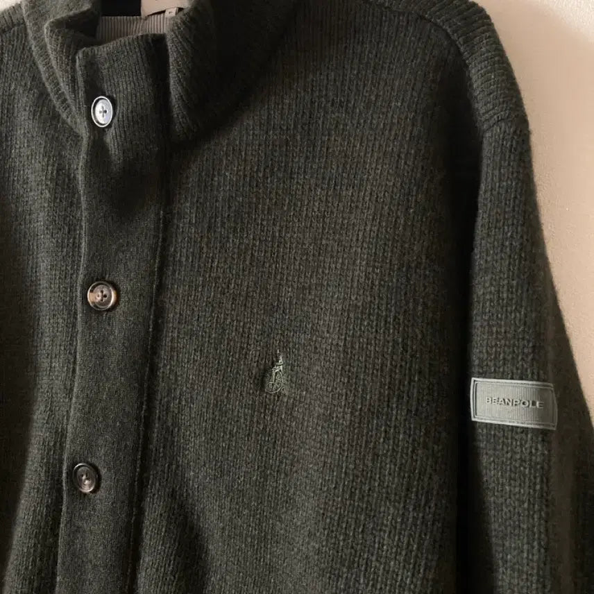 [BUNJANG] Beanpole Men's Windproof Lined Knit Jacket XL / 빈폴 남성 방풍안감 풀집업 니트 자켓 XL