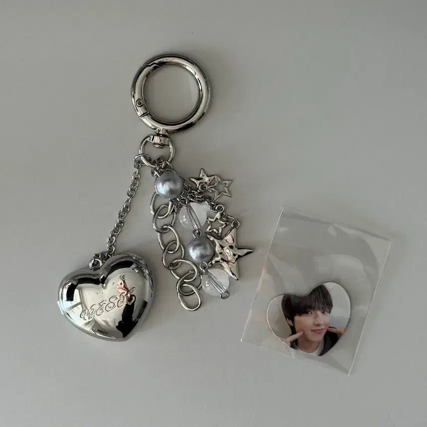 [SOLD OUT] 개봉) 엔시티위시 사쿠야 스테디 하트 펜던트 키링