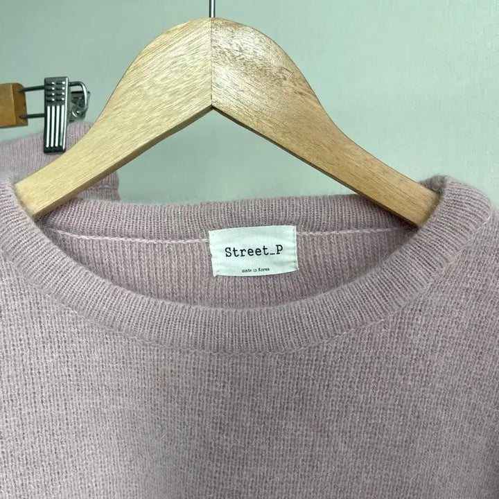 [BUNJANG] Street.P Pink Pocket Knit Two-Piece Set / Street.P 핑크 포켓 니트 투피스 셋업 치마 프리