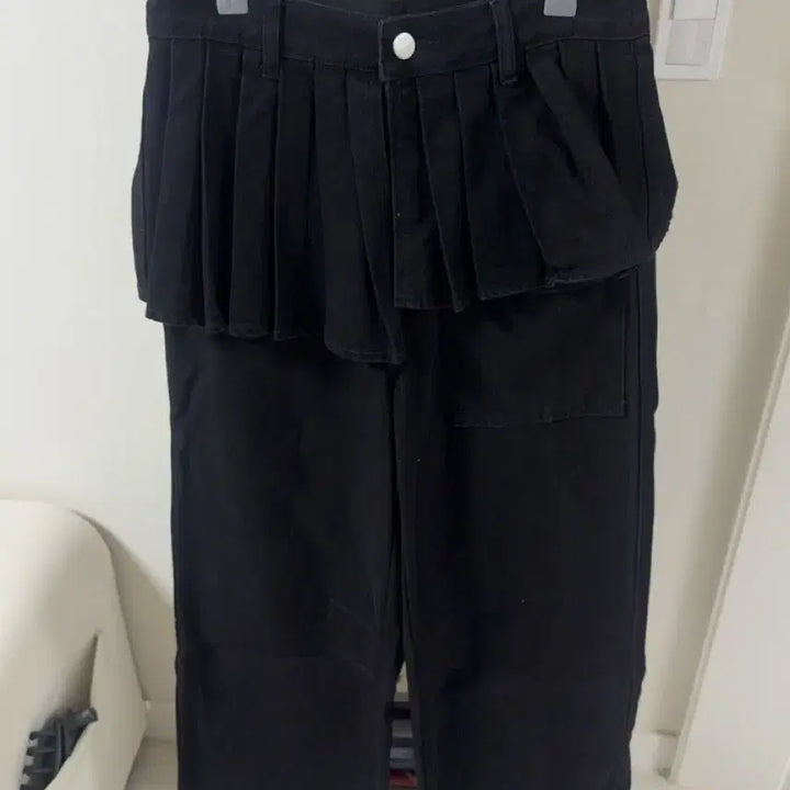 [BUNJANG] Ronron Pleated Layered Pants M / 론론 플리츠 레이어드 팬츠 m (1회착용)