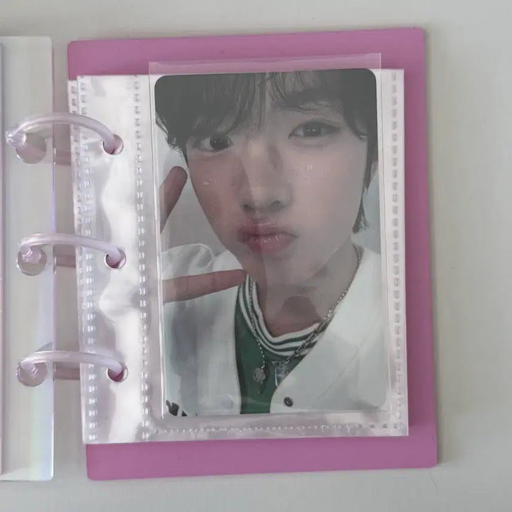 [BUNJANG] NCT WISH Sakuya Acrylic Binder with Photocard / 개봉) 엔시티위시 사쿠야 아크릴 바인더(포카포함)
