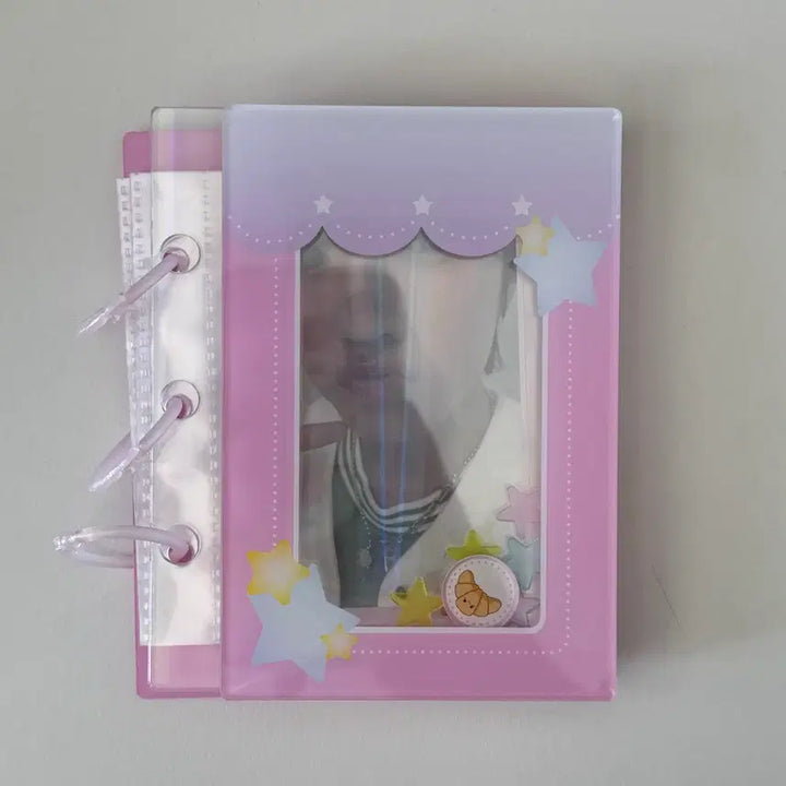 [BUNJANG] NCT WISH Sakuya Acrylic Binder with Photocard / 개봉) 엔시티위시 사쿠야 아크릴 바인더(포카포함)