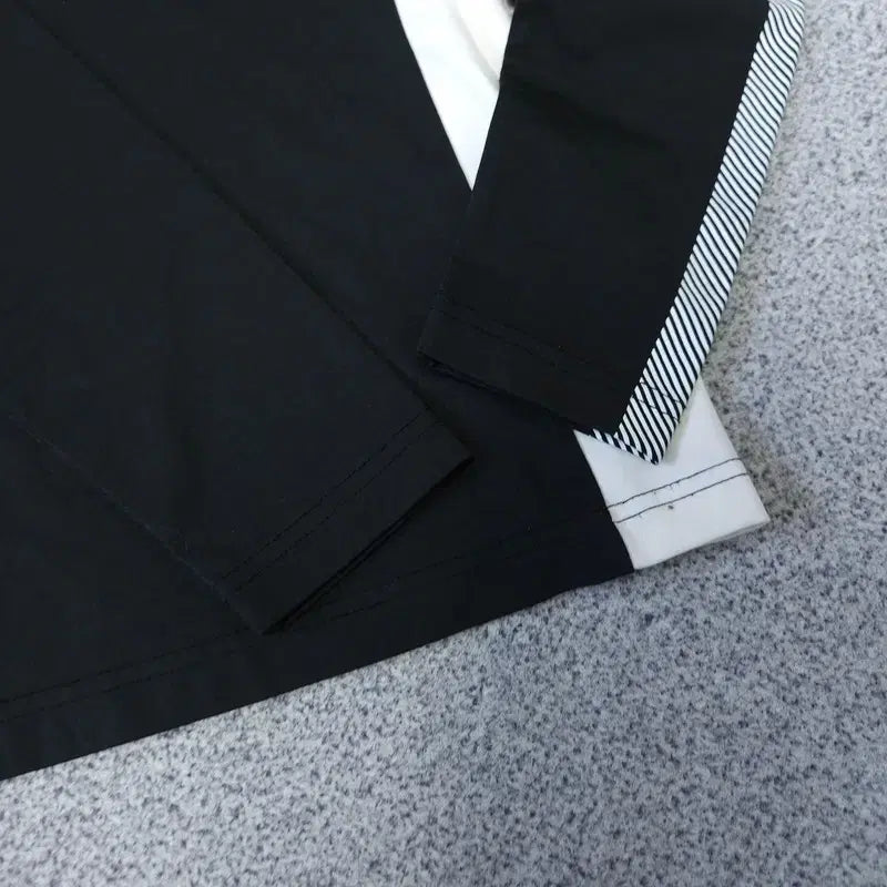 [BUNJANG] Pink Long Sleeve Polo Shirt / [90] 핑 긴팔 카라티