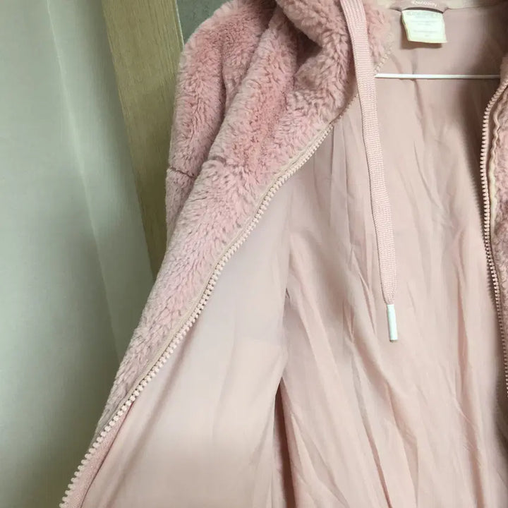 [BUNJANG] Discovery Women's Boa Fleece Hooded Zip-up Jacket / 디스커버리 보아 플리스 여성 후드 집업자켓 95