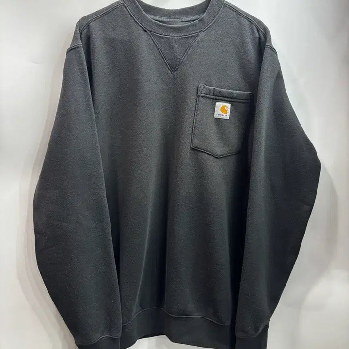 [BUNJANG] Carhartt Loose Fit Pocket Sweatshirt Black / (L) 칼하트(Carhartt) 루즈핏 포켓 맨투맨 블랙 3.5