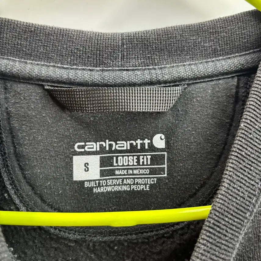 [BUNJANG] Carhartt Loose Fit Pocket Sweatshirt Black / (L) 칼하트(Carhartt) 루즈핏 포켓 맨투맨 블랙 3.5