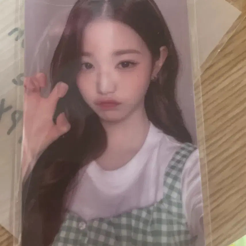 아이브 장원영 파파존스 2차 포토카드