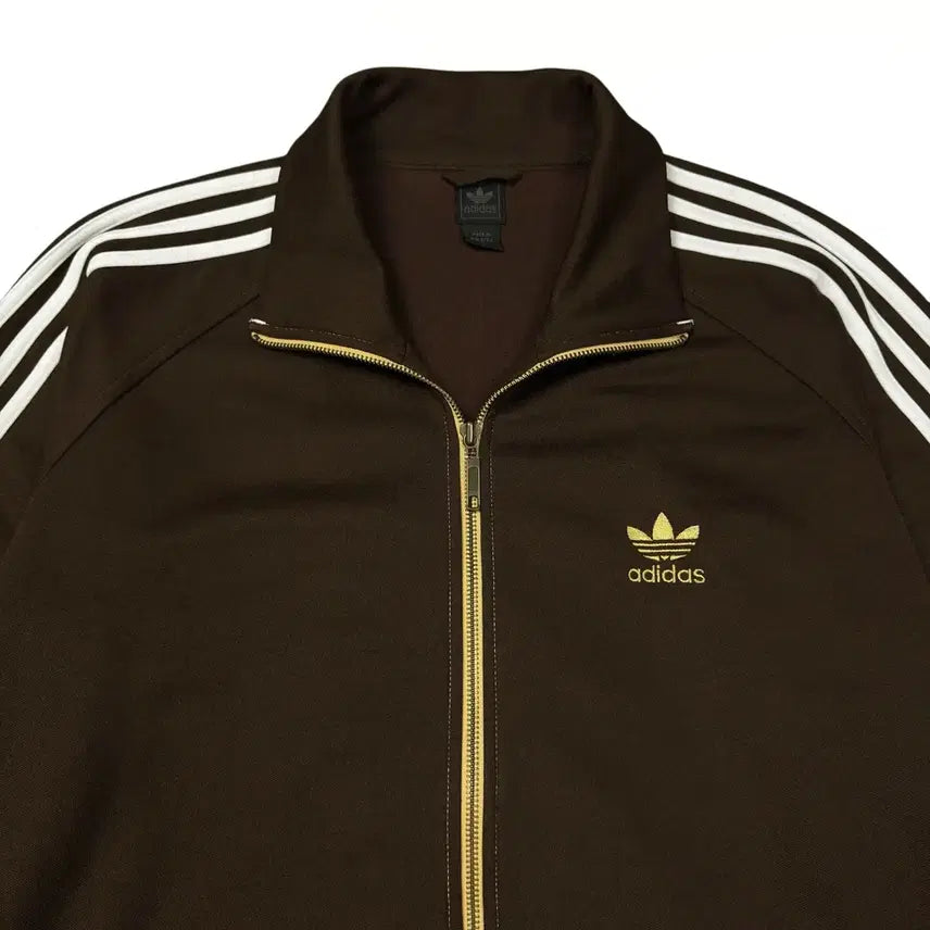 [BUNJANG] Adidas Track Top Jersey Brown / (L) 00s 아디다스 트랙탑 져지 브라운
