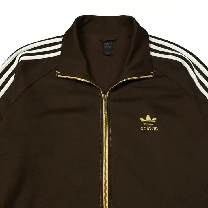 [BUNJANG] Adidas Track Top Jersey Brown / (L) 00s 아디다스 트랙탑 져지 브라운