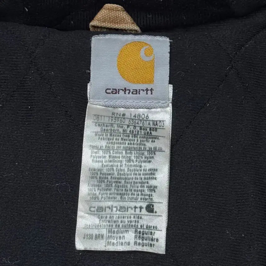 [BUNJANG] Carhartt J130 BRN Duck Active Jacket Brown / (M) 빈티지 칼하트 J130 BRN 덕 액티브 자켓 브라운
