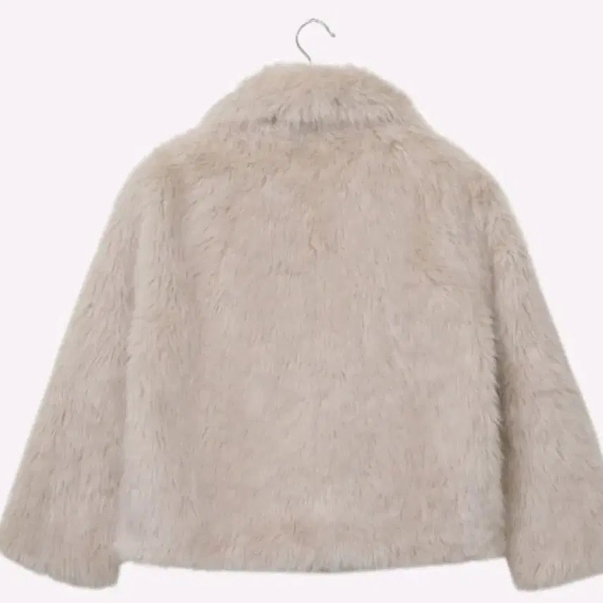 [BUNJANG] lovesomeone Beige Fur Jacket / lovesomeone 털자켓 베이지 (프리사이즈)