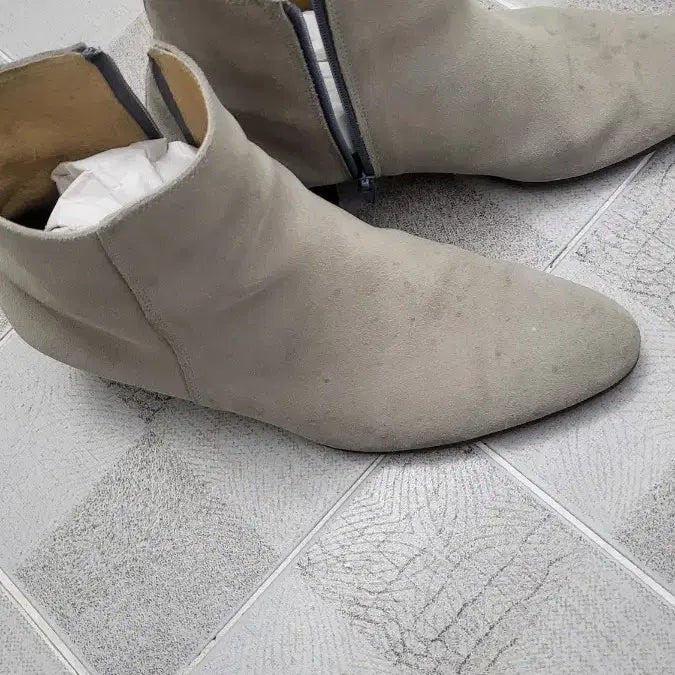 [BUNJANG] Suede Ankle Boots 260mm / 스웨이드 앵클 부츠 260