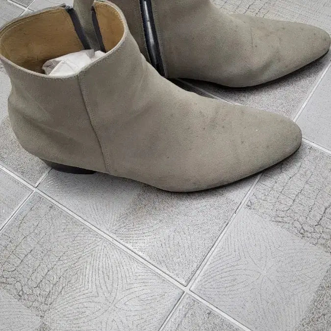 [BUNJANG] Suede Ankle Boots 260mm / 스웨이드 앵클 부츠 260