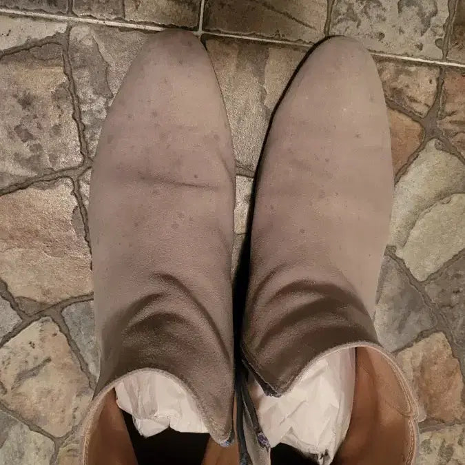 [BUNJANG] Suede Ankle Boots 260mm / 스웨이드 앵클 부츠 260