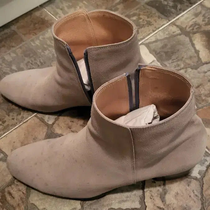 [BUNJANG] Suede Ankle Boots 260mm / 스웨이드 앵클 부츠 260