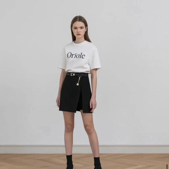 [BUNJANG] TILL I DIE Black Mini Skirt with Belt Set / (새상품택그대로)TILL I DIE 브랜드 블랙 미니 스커트(벨트세트)