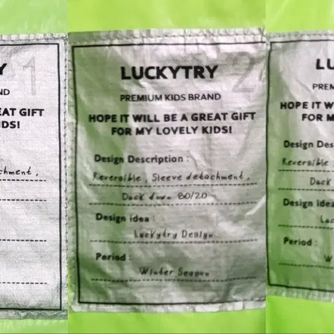 [BUNJANG] Lucky Try Reversible Paisley Duck Down Padded Jacket / 택포#새상품 럭키트라이 리버시블 멀티 페이즐리 커플패딩 아동 양면 오리털