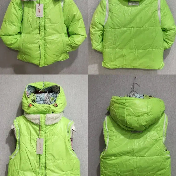 [BUNJANG] Lucky Try Reversible Paisley Duck Down Padded Jacket / 택포#새상품 럭키트라이 리버시블 멀티 페이즐리 커플패딩 아동 양면 오리털