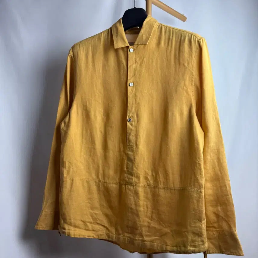 [BUNJANG] Time Homme Linen Shirt (Size 95) / 95 ) 한섬 타임옴므 린넨 셔츠