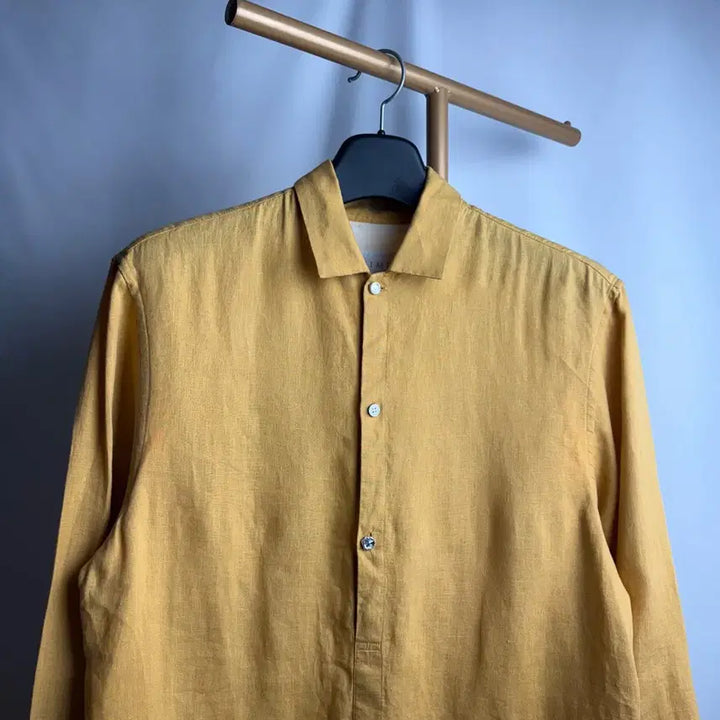 [BUNJANG] Time Homme Linen Shirt (Size 95) / 95 ) 한섬 타임옴므 린넨 셔츠