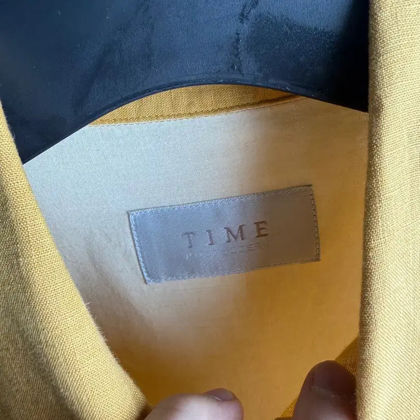 [BUNJANG] Time Homme Linen Shirt (Size 95) / 95 ) 한섬 타임옴므 린넨 셔츠