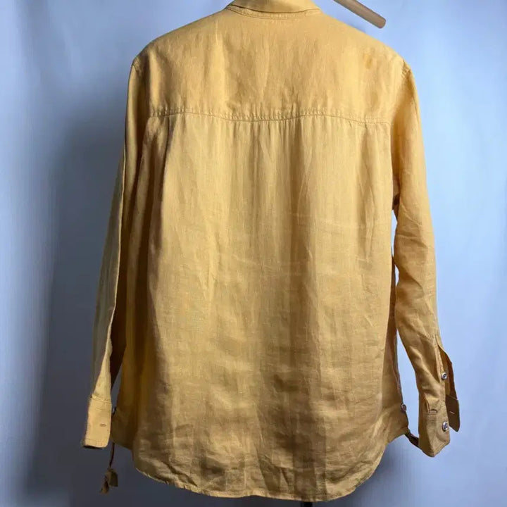 [BUNJANG] Time Homme Linen Shirt (Size 95) / 95 ) 한섬 타임옴므 린넨 셔츠