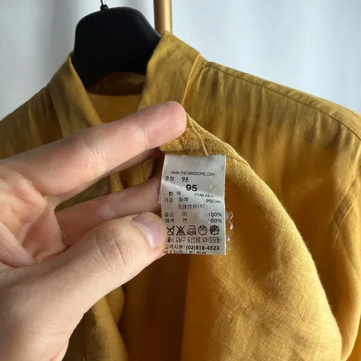 [BUNJANG] Time Homme Linen Shirt (Size 95) / 95 ) 한섬 타임옴므 린넨 셔츠