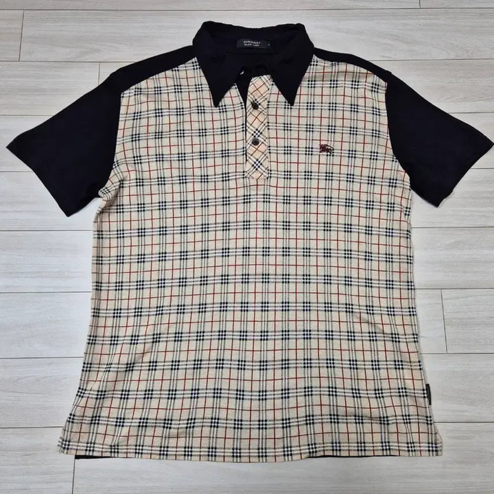 [SOLD OUT] 버버리 블랙라벨 카메 카라티셔츠 3(95)