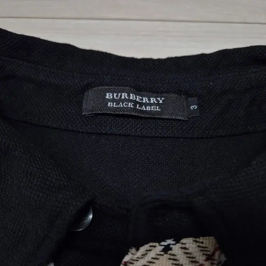 [SOLD OUT] 버버리 블랙라벨 카메 카라티셔츠 3(95)
